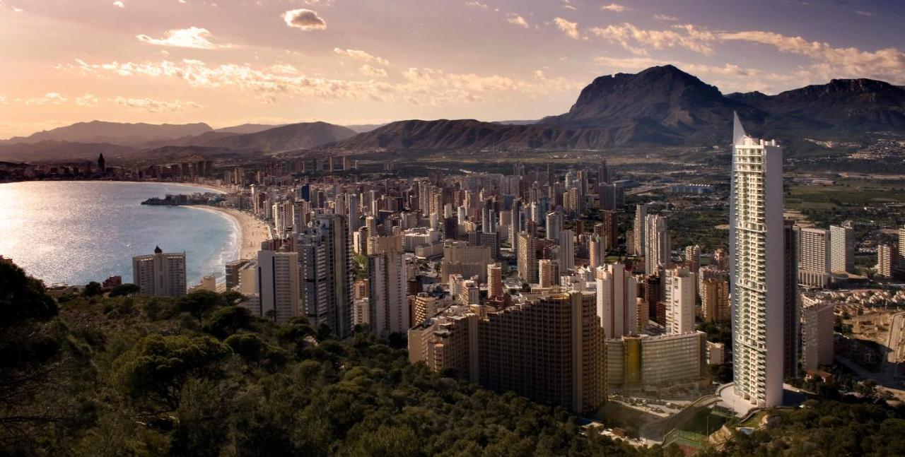 Skyline 31 Terraza Privada Con Vistas Al Mar Apartment Benidorm Exterior photo