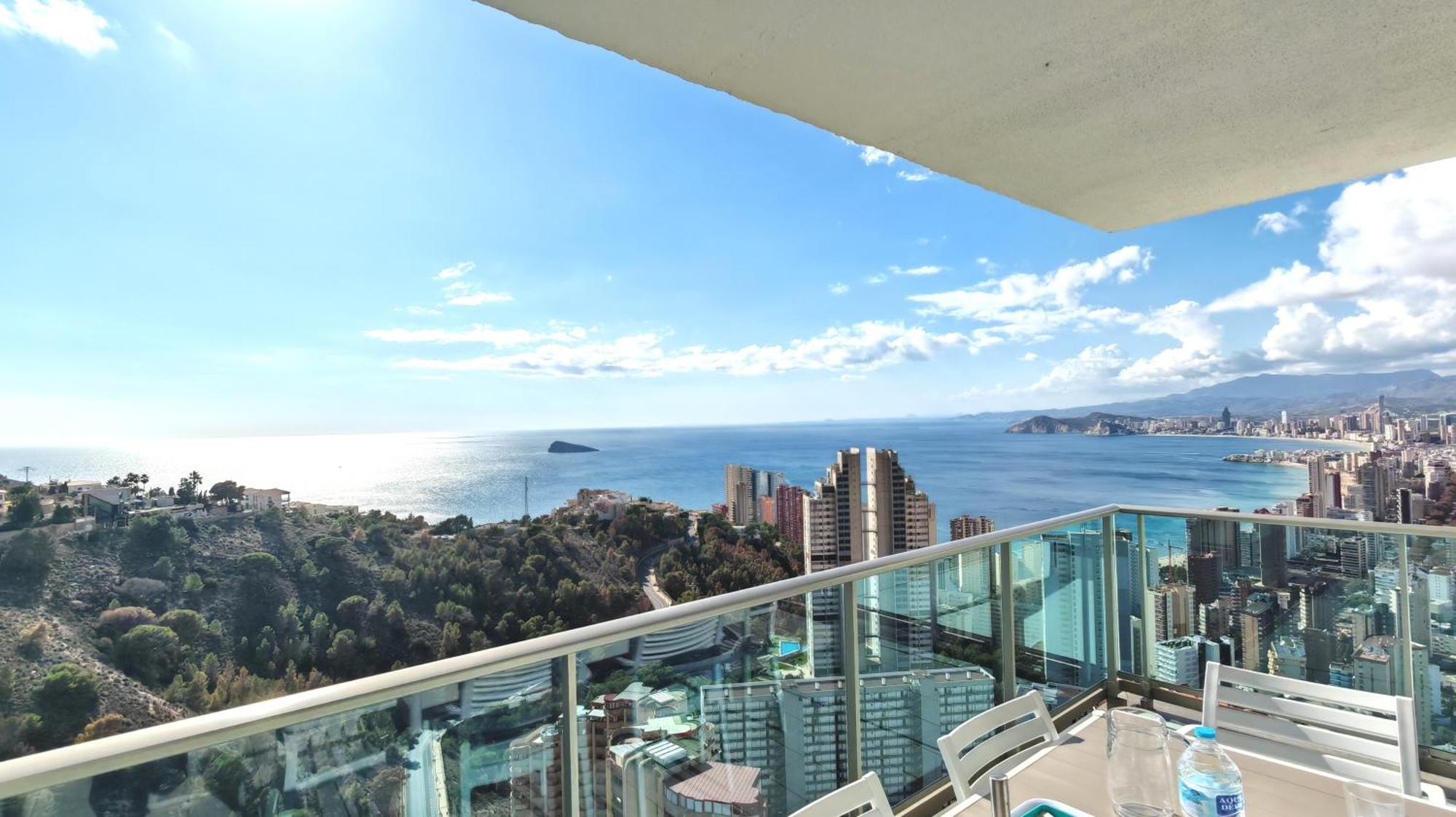 Skyline 31 Terraza Privada Con Vistas Al Mar Apartment Benidorm Exterior photo