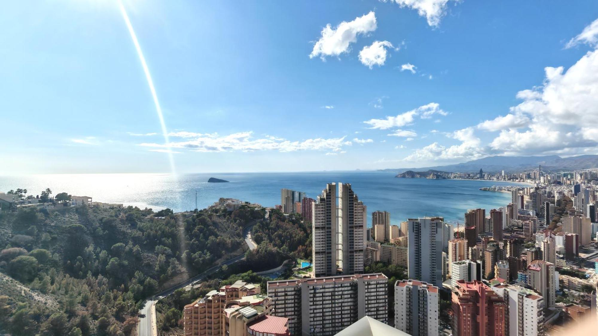 Skyline 31 Terraza Privada Con Vistas Al Mar Apartment Benidorm Exterior photo